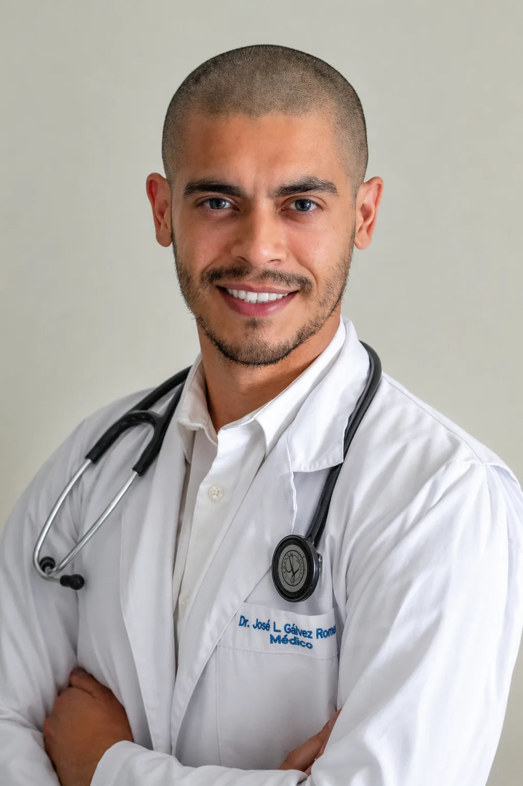 Retrato profesional del doctor de AndroSalud